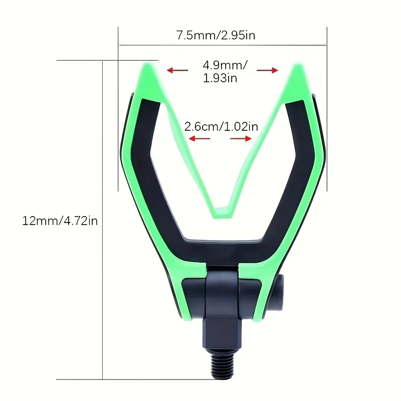 YOTO Rod Pod para carpa: Soporte ABS ajustable, robusto y plegable