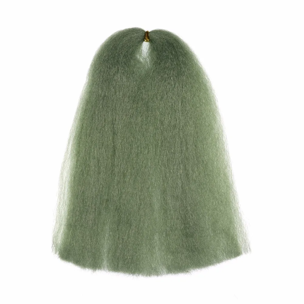 Wifreo-mascarilla de fibra de piscardo, Material de atado de moscas, Color oliva, blanco, rojo, amarillo - imagen 4