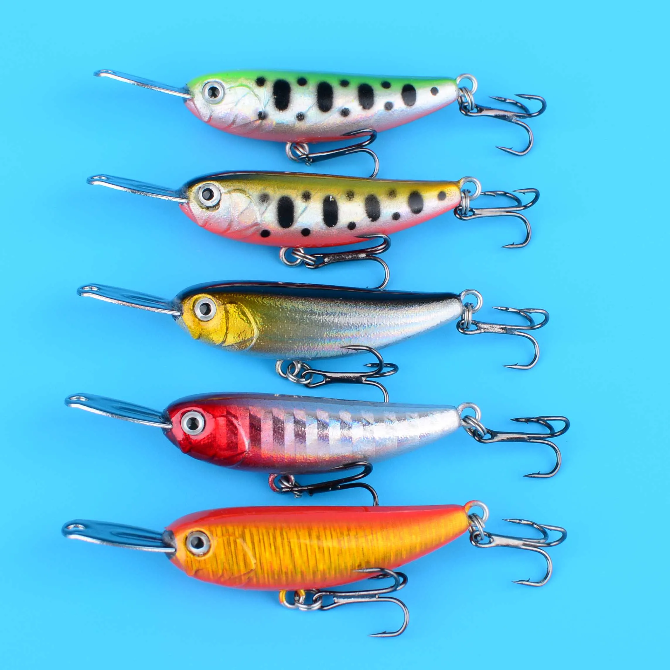 Jerkbait perca – Señuelos de pececillo hundibles