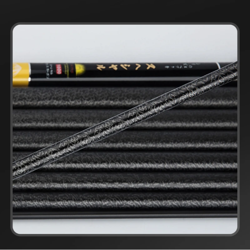 Caña de pescar de sección extralarga, accesorio de mano de carbono súper duro, fuerte fuerza de cintura, 12M, 16M, 20M, 26M - imagen 5