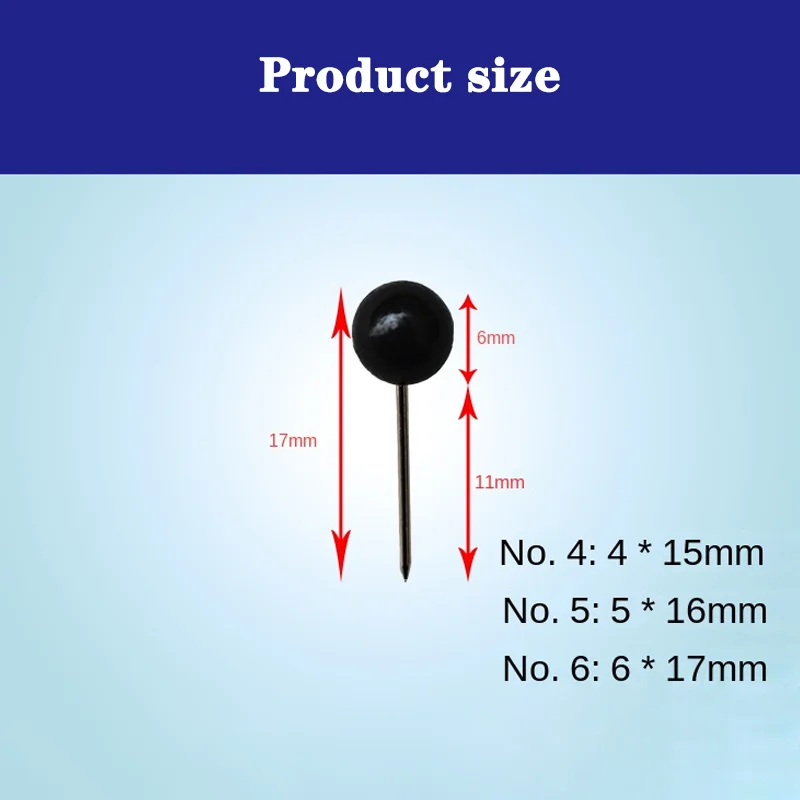 200 Uds. Chincheta de pesca, soporte de Pin, carrete fijo, clavos Dharp, accesorios para peces de carpa, herramientas pequeñas, вistar для рыбалки - imagen 3