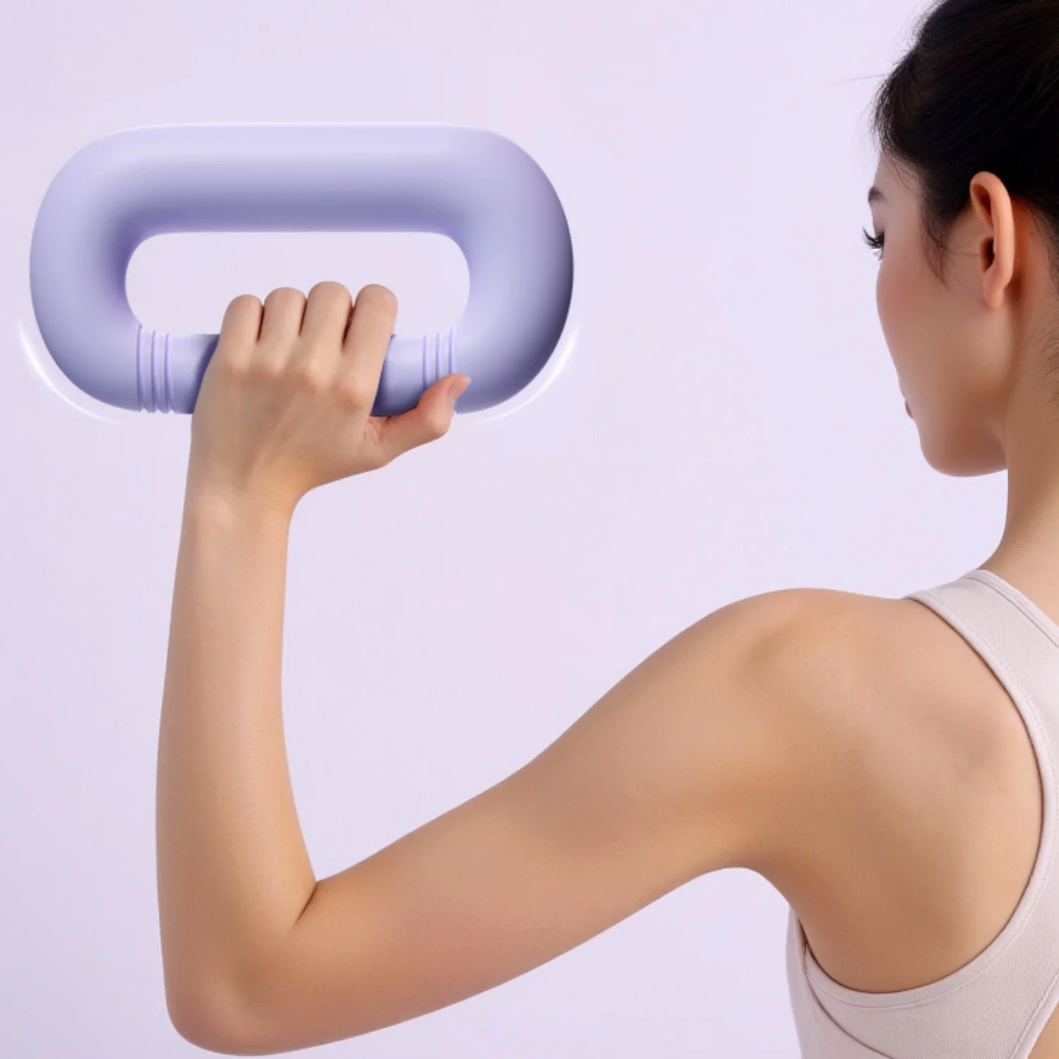 Nuevo mancuerna de arena 2 uds 1kg mancuerna suave portátil fuerza entrenamiento muscular baile Fitness mancuerna Circular equipos deportivos - imagen 4