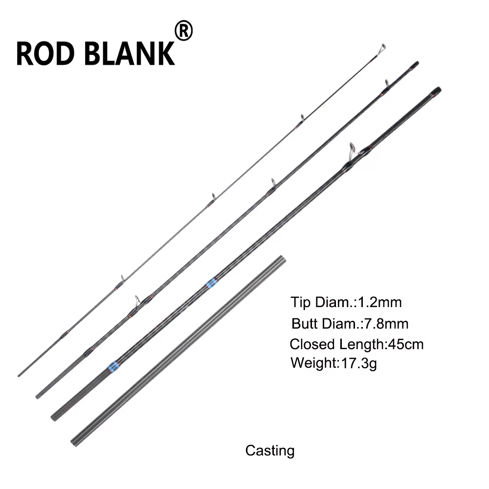 Comparativa de las versiones spinning y casting del blank