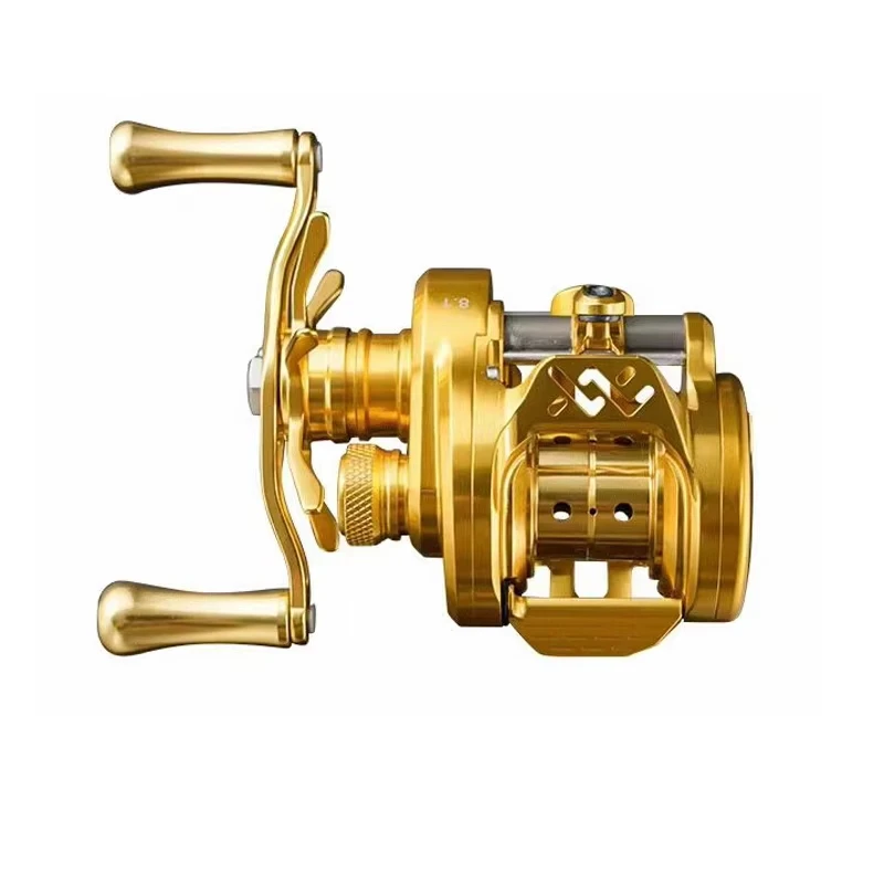 LOONGZE Airlite B50 B51 MC-1 carrete de Baitcasting BFS cebo Finesse carrete de fundición totalmente de Metal ligero agua salada agua dulce para lubina - imagen 2