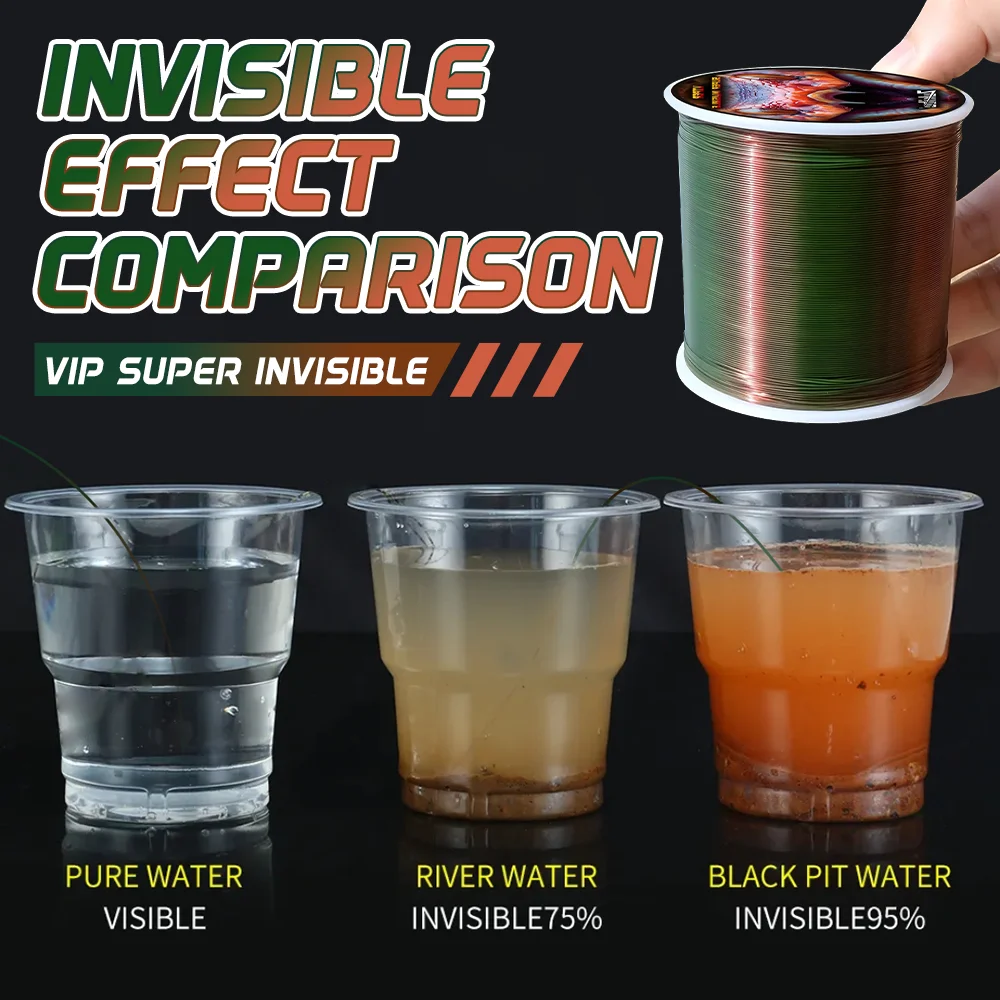 Zukibo Viper – Sedal fluorocarbono invisible de nailon japonés - imagen 2