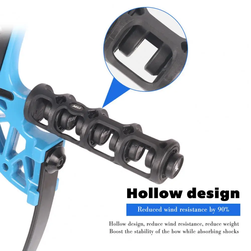 Estabilizador de arco compuesto de tiro con arco, amortiguador, elevador de arco para flechas, caza, tiro con arco, deportes, estabilizador de silenciadores de objetivo