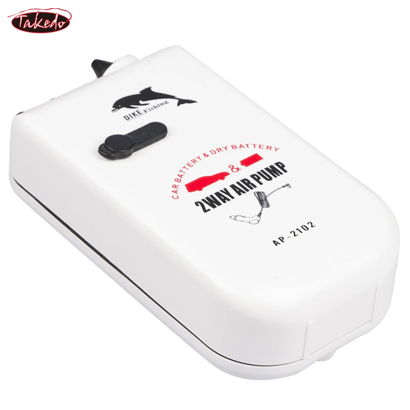 TAKEDO AP-2102 Bomba de oxígeno para pecera de acuario, máquina de aire para pesca, bomba de oxígeno para pesca al aire libre - imagen 3