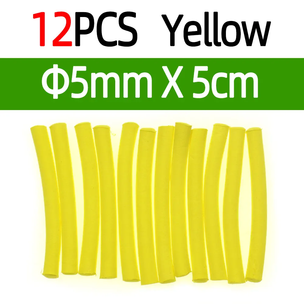 12pcs Yellow 5mm