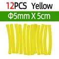 12pcs Yellow 5mm