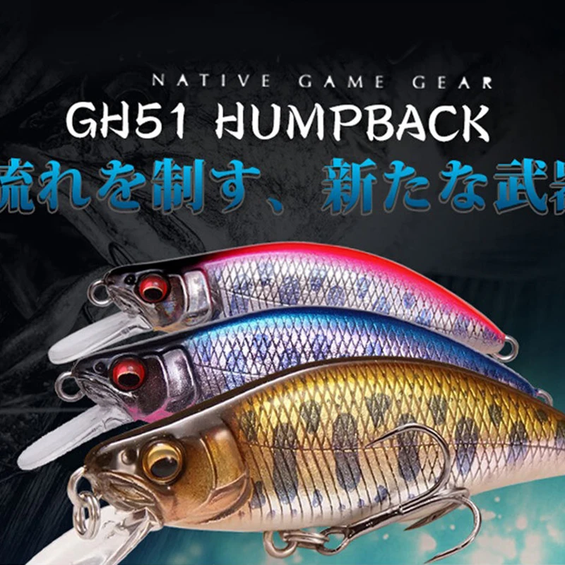 Afundando Minnow 54S Crankbait – Señuelo duro para lubina, trucha y lucio - imagen 5
