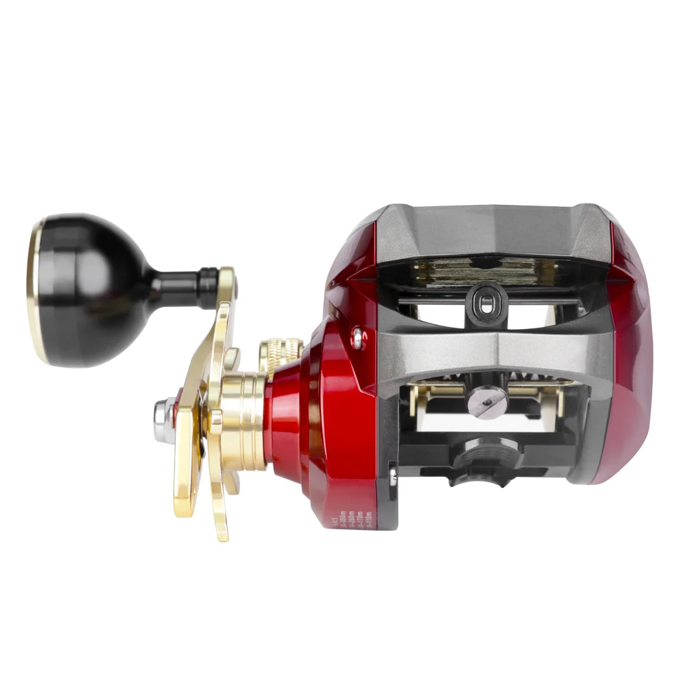 Rueda de pesca eléctrica MJ3000, rueda de pesca con potencia de arrastre de 20Kg, pantalla Digital, batería de litio integrada, carrete de pesca de mar para Baitcasting - imagen 4