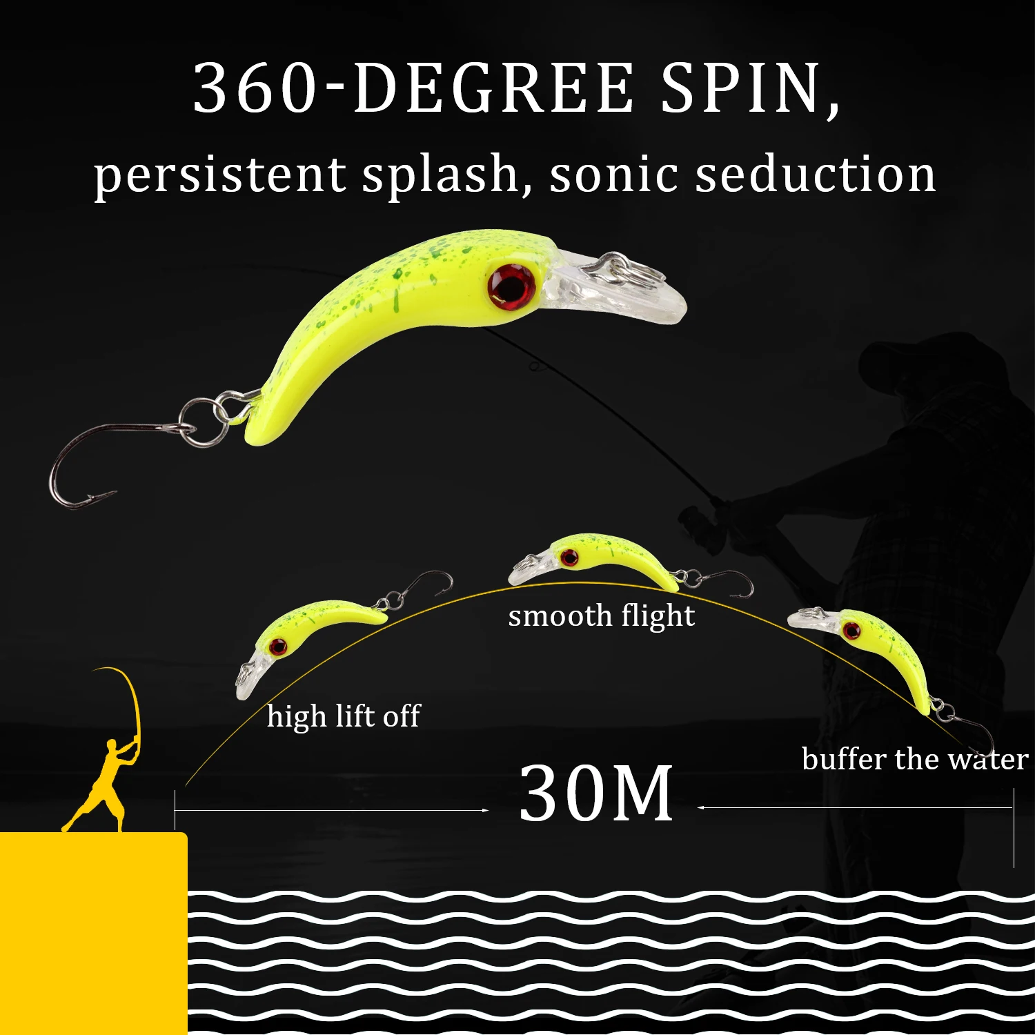 Mini señuelo de pesca Minnow Wobblers, cebo duro Artificial flotante, anzuelo afilado, Crankbait, trucha, Lucio, aparejos de lubina, 3,7 cm, 1,5g, 1 pieza