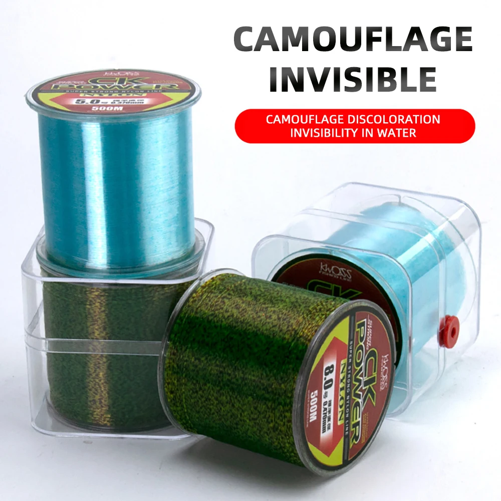 SeaKnight KWDISS línea de pesca invisible suave y fuerte para carpa - imagen 2