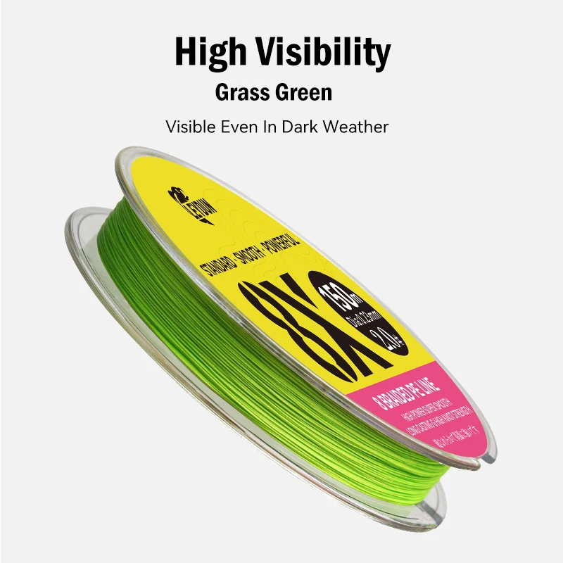 LEYDUN nuevo 8X Micro líneas de pesca 100m 150m 8 hebras trenzadas PE Japón línea multifilamento suave carpa pesca con mosca tejido fuerte - imagen 5