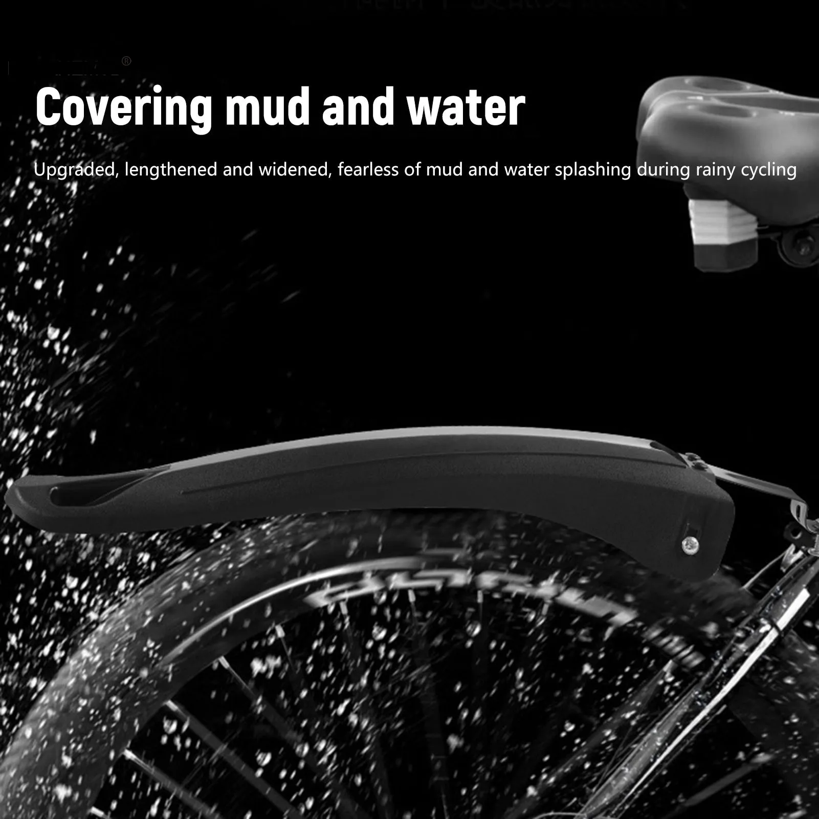 Juego de guardabarros ajustable para bicicleta de carretera, guardabarros delantero trasero para bicicleta de montaña, accesorios de ciclismo para 20/22/24/26 pulgadas - imagen 4