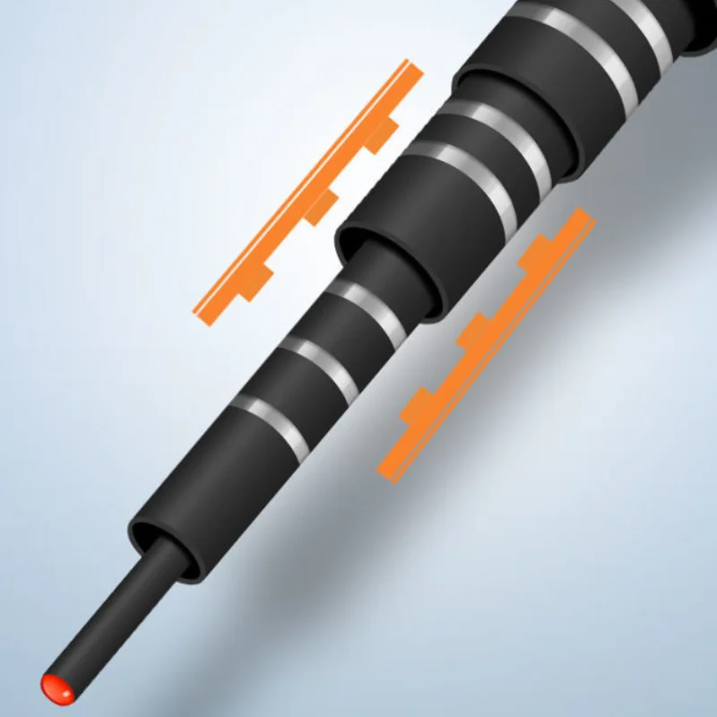 Caña de pescar superfuerte, caña de mano ultraligera, señuelo telescópico, 5H, 6H, 8H, 3,6-15m, fundición a tierra - imagen 4