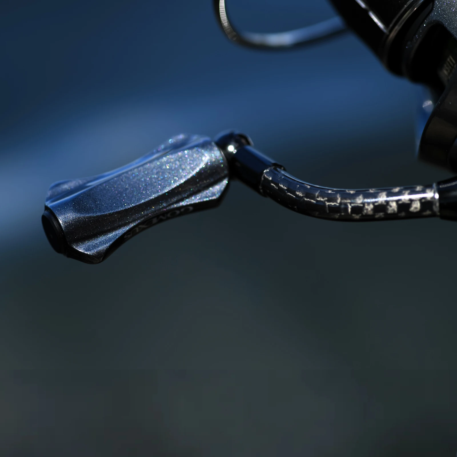 Gomexus-mango de carbono único de 35mm, perilla de aluminio de 18mm para Shimano Stradic FL Stella Vanford Vanquish Exsence Ultegra Light Game - imagen 5