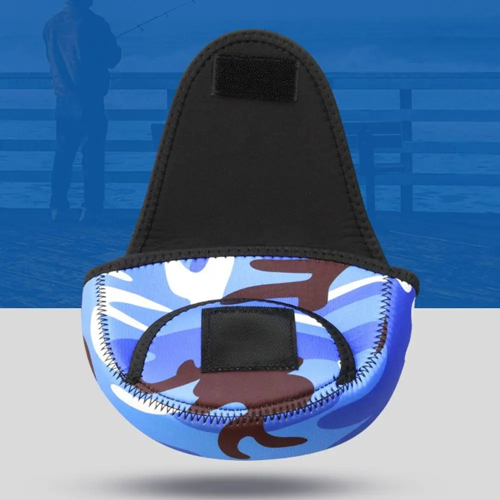 Bolsa de almacenamiento portátil impermeable para caña giratoria, accesorios de pesca, bolsa de carrete de pesca, funda protectora, funda para carrete de pesca - imagen 4