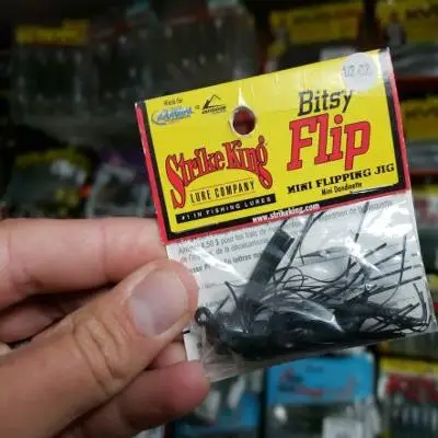 American Strike King Bitsy Flip Jig Series, Mini Plantilla de obstáculos americana, barbudo Guy - imagen 3