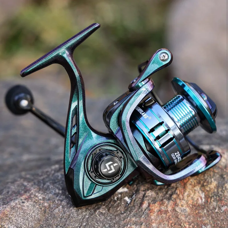 Carrete Spinning Sougayilang – Bobina metal, mango EVA, arrastre 8KG - imagen 4