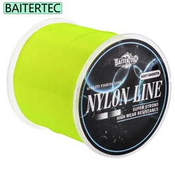 500M Nylon japonés monofilamento duradero roca mar/sedal de pesca de agua dulce diámetro 0,14mm a 0,40mm aparejos de pesca