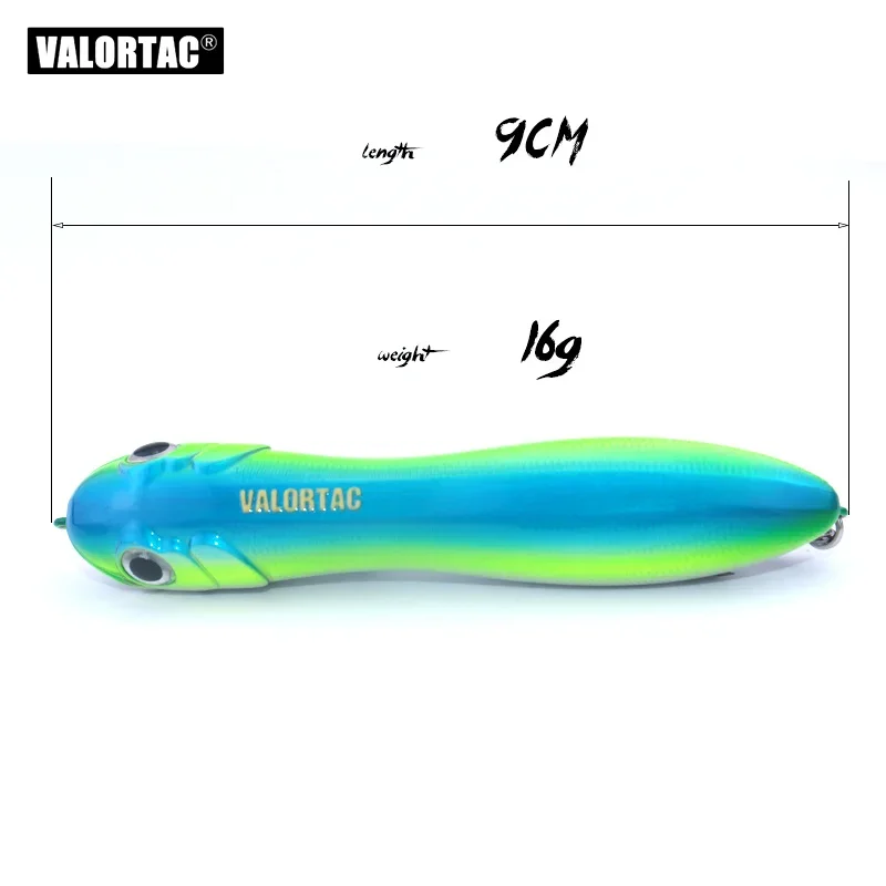 10cm16g lápiz de pesca de agua superior señuelo de pesca wobblers cebo duro artificial lápiz cebo para caminar para señuelo de pesca de superficie - imagen 2