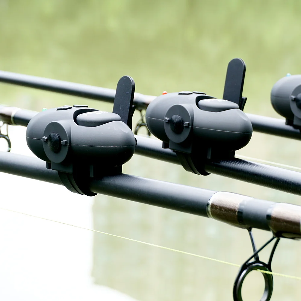 Hirisi-Juego de alarma de cebo de pesca con estuche portátil, indicador luminoso de picadura de pesca, accesorios de pesca de carpa de alta calidad SV1 - imagen 5
