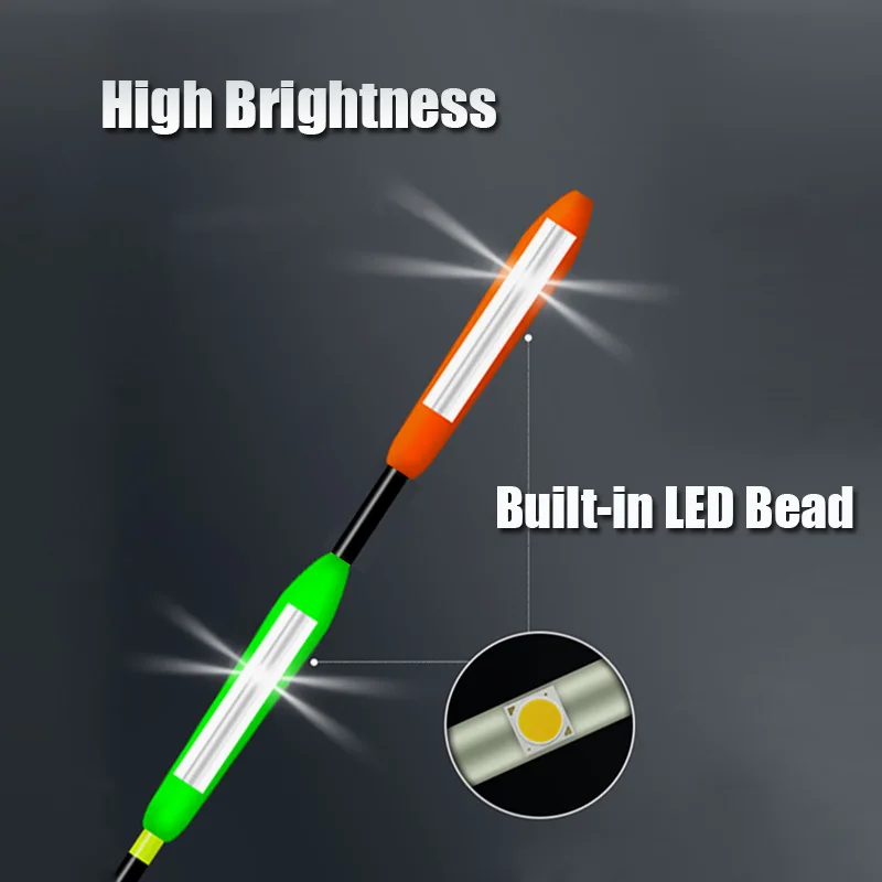 WLPFISHING, nuevo diseño, flotadores de pesca, Sensor de gravedad, Bobbers integrados, IC inteligente, antena para picaduras de pescado, decoloración - imagen 3