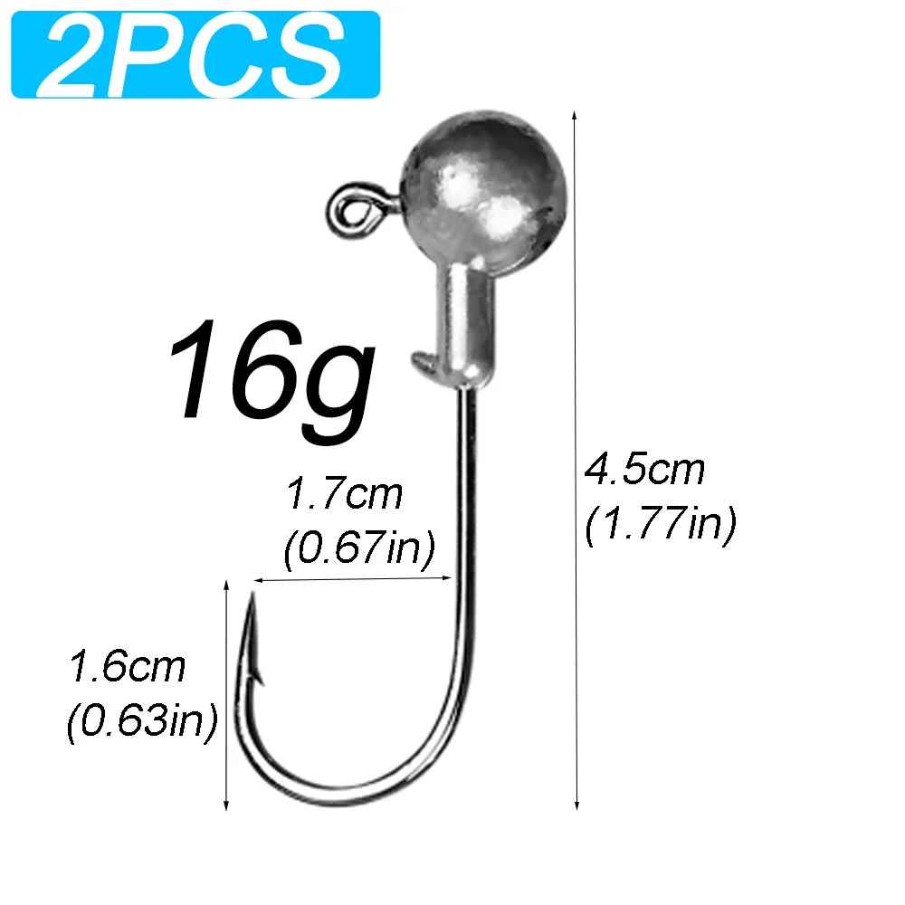 2PCS 16g