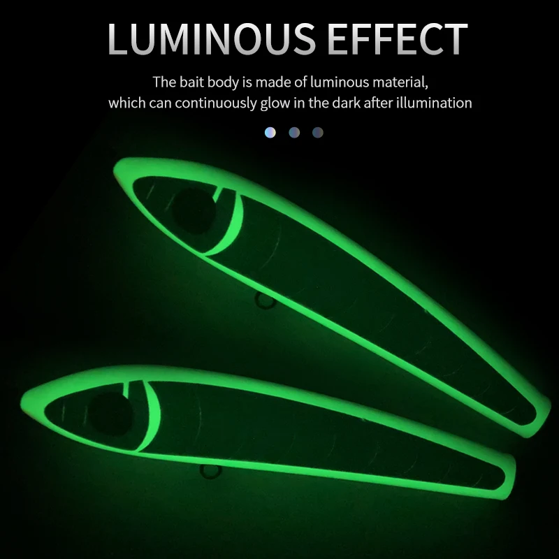 OBSESSION90g-Cebo de arrastre de lápiz de superficie flotante, señuelo de pesca de mar profundo GT, cebo de madera Artificial con gancho de origen - imagen 4