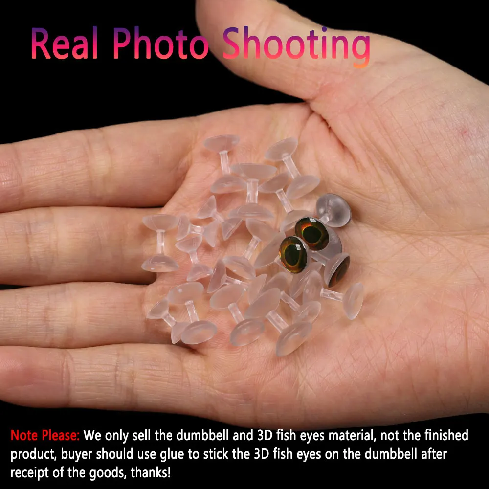 Ojos Epoxi 3D Bimoo – Realistas para Moscas Streamers de Pesca - imagen 4