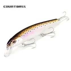 Countbass Afundando Minnow 128mm 5-3/64" 23g 13/16 oz. Cebo de plástico duro, Wobblers de señuelo de pesca de pescador, Jerkbait, cebo de pesca