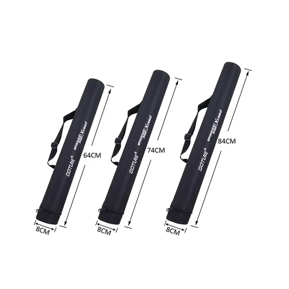 Goture-estuche portátil para caña de pescar, bolsa organizadora de tubo con cremallera de 64cm, 74cm, 84cm, 120cm y 150cm - imagen 5