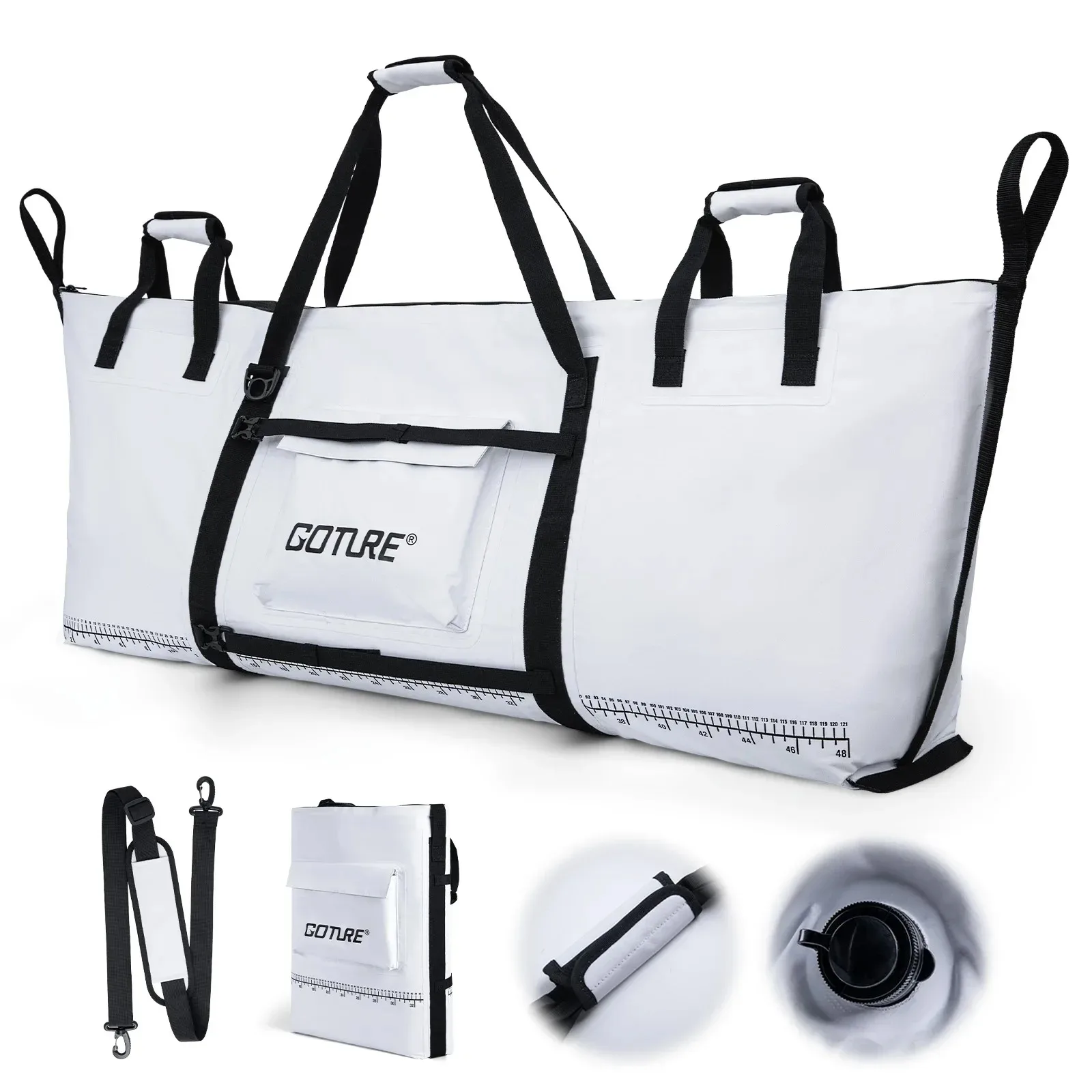 Bolsa Enfriadora Goture 152x51cm Impermeable Isotérmica con Regla