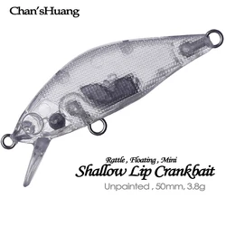 Chan'sHuang Crankbait labio poco profundo flotante Señuelo artesanal
