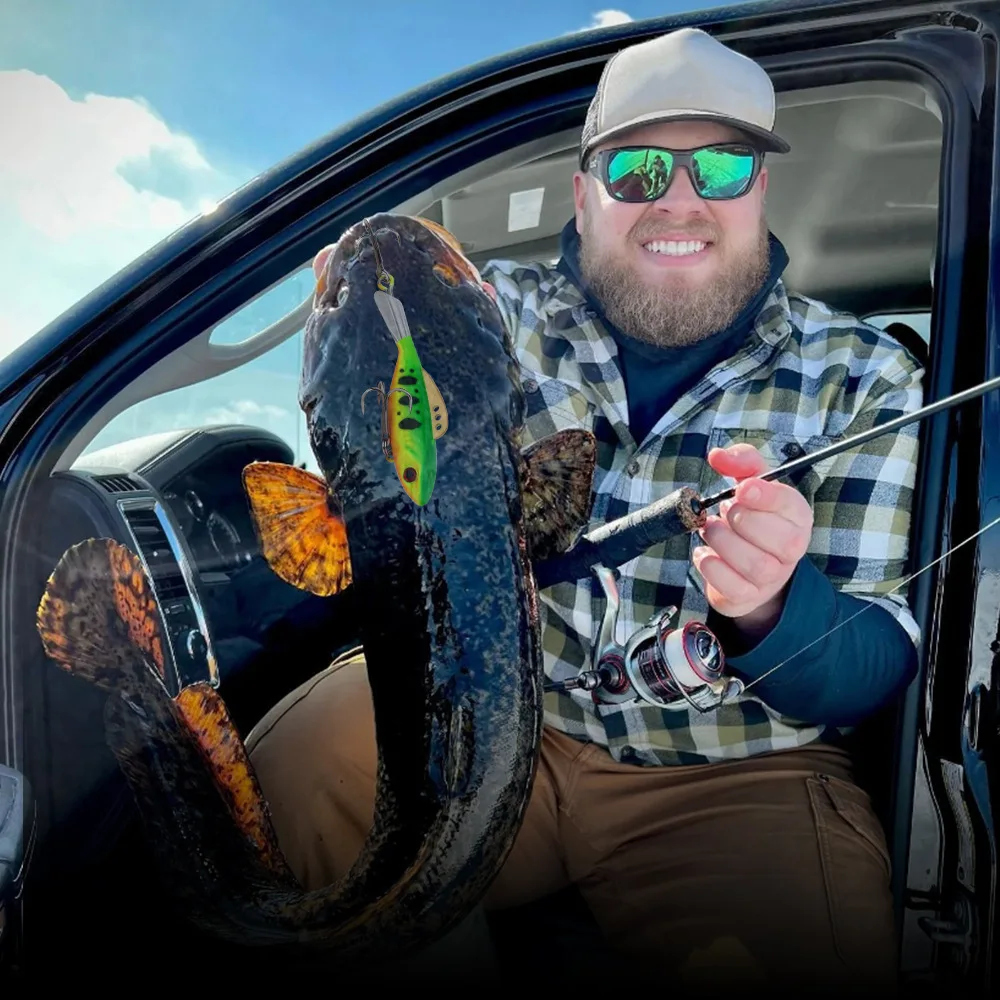 FTK-señuelo para pesca en hielo, anzuelo triple de acero rico en carbono, 4g, 8g, 10g, 17g, ojo 3D, cola larga, cebo Artificial para accesorios de pesca de invierno - imagen 3