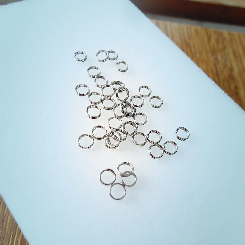 Anillos partidos pesca – Kit conectores paletas y ganchos pasador - imagen 4