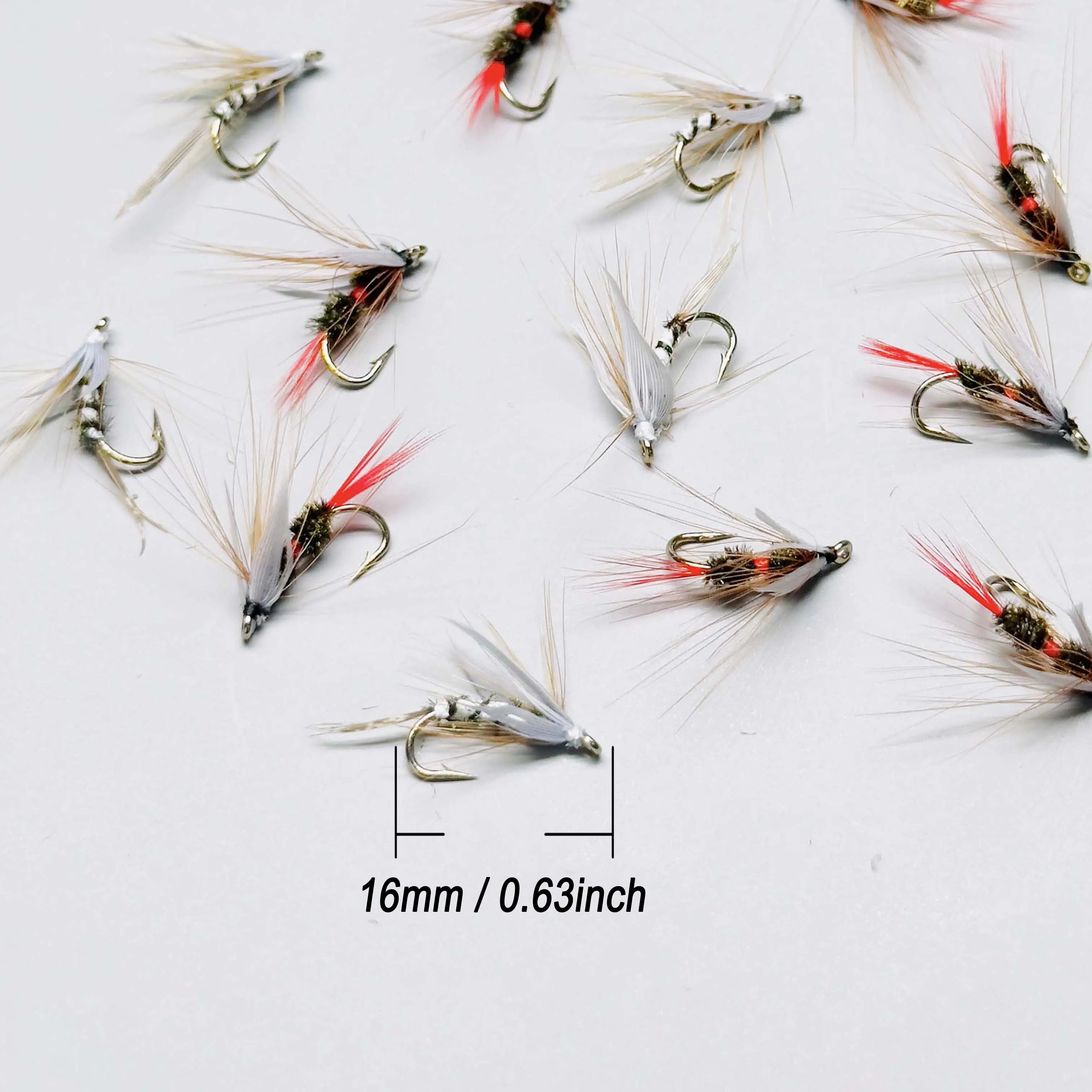 Royal WulffFly señuelo de pesca con mosca Flie salmón trucha - imagen 3