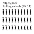 40PCS-Rolling Swivel