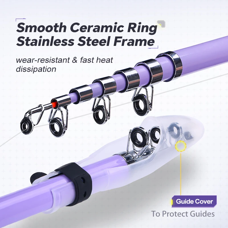 WEIHE 1 Uds. Juego completo de subvarilla plegable todo en uno para pesca en el mar - imagen 2