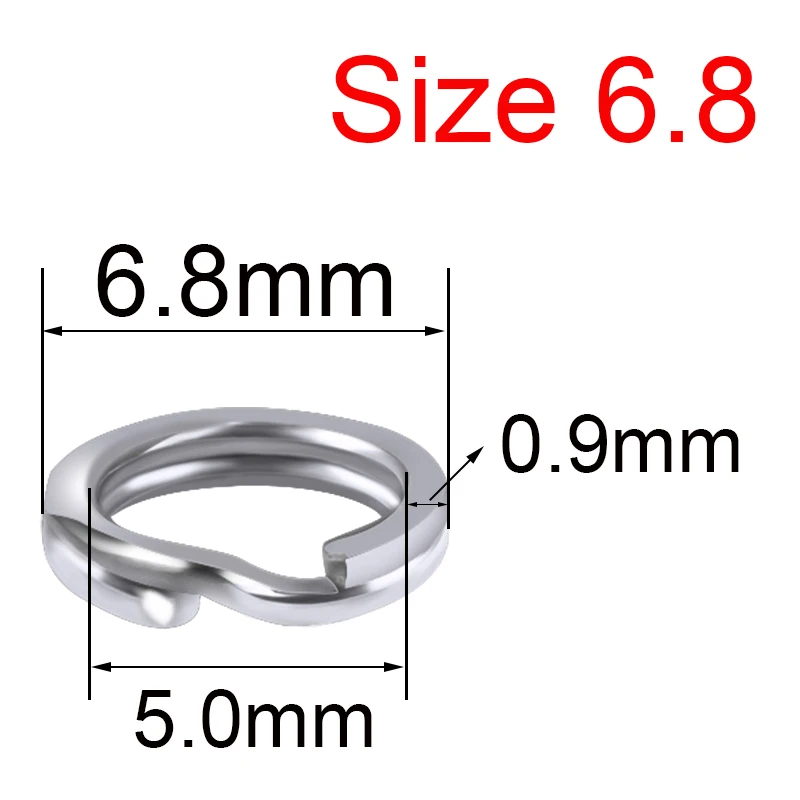 Size  6.8mm 5.0x0.9