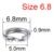Size 6.8mm