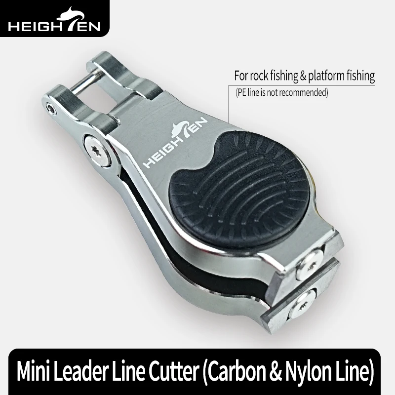 HEIGHTEN Mini cortador de línea, aparejos de pesca duralinos para pesca en roca