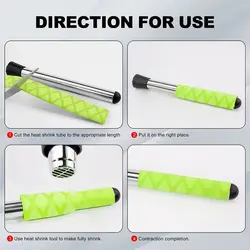 Manguito grip luminoso antideslizante para caña de pescar