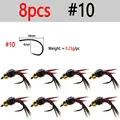 8pcs Size 10