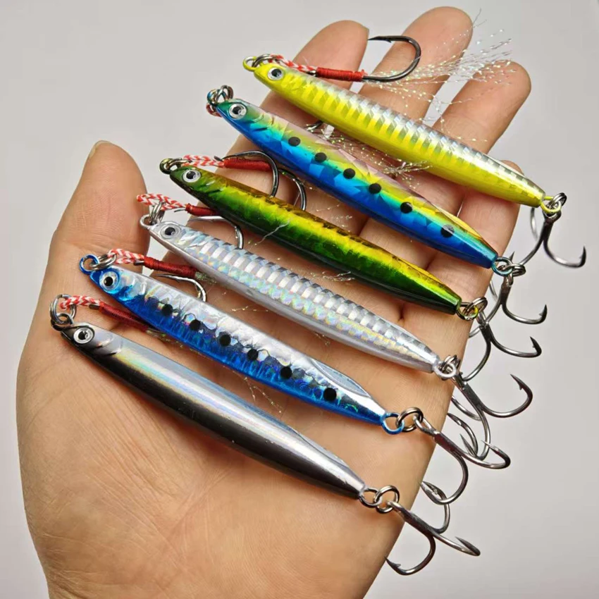 Señuelo Jig Shore Jigging para lubina – Cucharillas de fundición - imagen 5