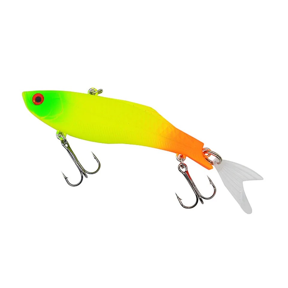 WALK FISH-señuelo Artificial para pesca de lubina, 1 unidad, señuelo VIB de 83mm/23g, cebo duro transparente con vibración - imagen 3