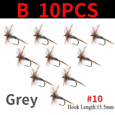 10PCS Grey B10