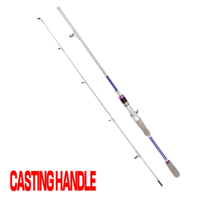 Caña de pescar Jigging de agua salada, aparejo alimentador de carpa de alta resistencia, 1,8 m, 1,65 m, fibra de carbono, fundición rápida, punta de ML, lubina, trucha - imagen 5