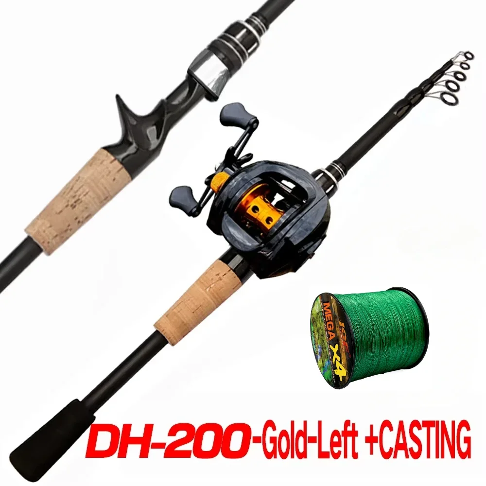 Cast Rod  Reel-Left